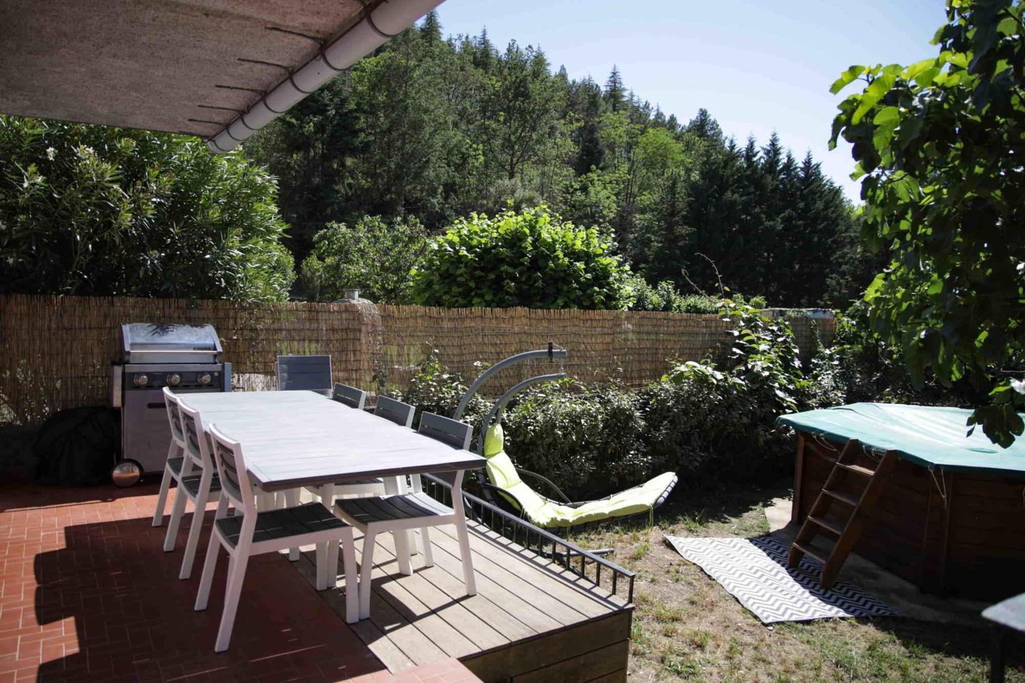 El Sola Spacieux Studio Avec Acces Jardin Et Piscine Corneilla-de-Conflent Exterior photo